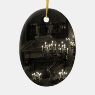 Das Palais Garnier Paris Frankreich Keramik Ornament