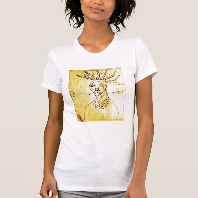 das Palme bruxa T-Shirt (Vorderseite)