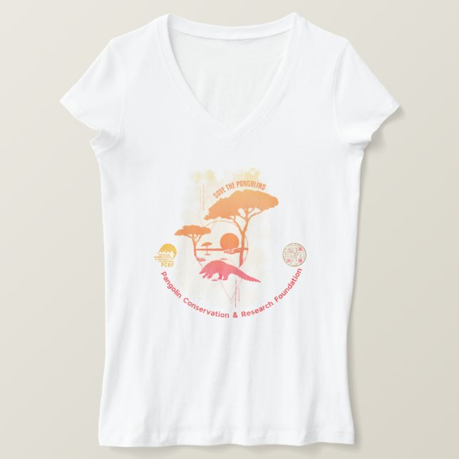 Das Pangolins-Baby gerettet T-Shirt (Design vorne)