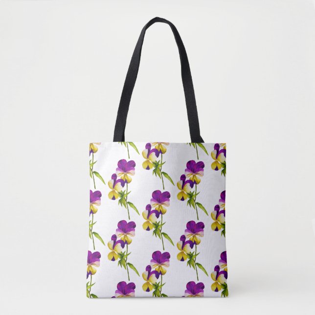 "Das Pansy-Party" auf einer Tasche (I) (Vorderseite)