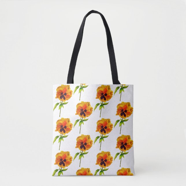 "Das Pansy-Party" auf einer Tasche (II) (Vorderseite)