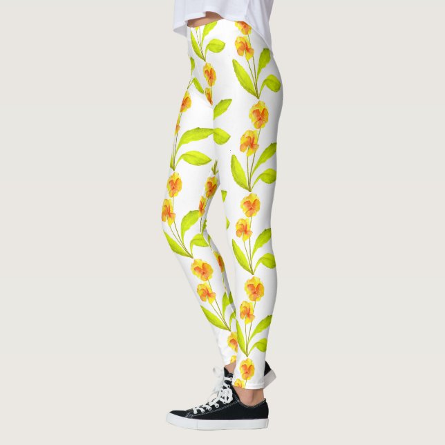 "Das Pansy-Party" auf Leggings (III) (Links)