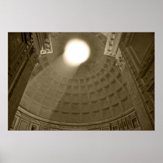 Das Pantheon, Rom Poster