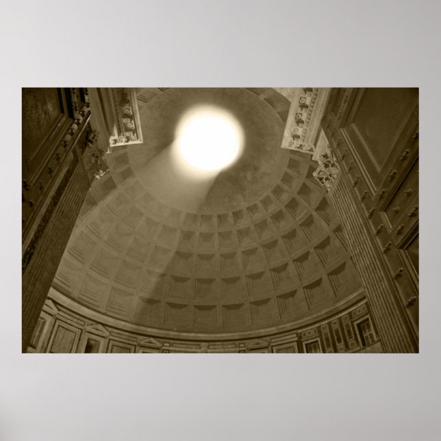 Das Pantheon, Rom Poster (Vorne)