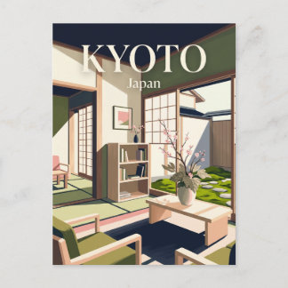 Das Paper & Petal Cafe Japan Postkarte