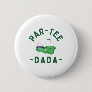 Das Par T-Shirt Dada ist in einem Golfparadies unt Button
