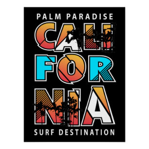Das Paradies für Palmen in Kalifornien: Ein Traum  Poster