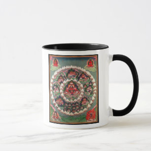 Das Paradies von Shambhala, tibetanische Fahne Tasse