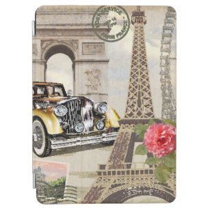 Das Pariser Vintage-Poster ist Vintag, Poster, Par iPad Air Hülle