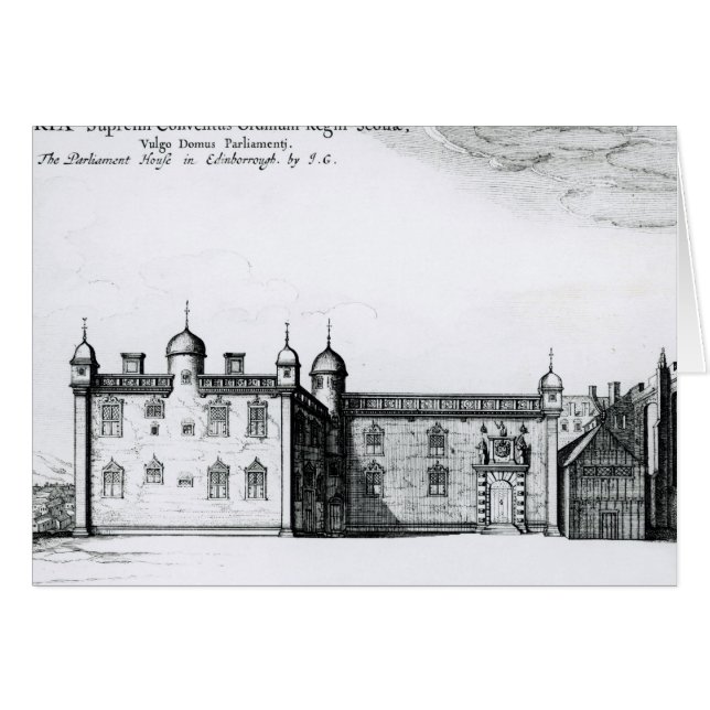 Das Parlament bringen in Edinburgh unter (Vorderseite (Horizontal))