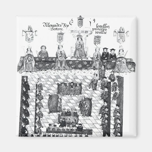 Das Parlament von Edward I Magnet (Vorne)