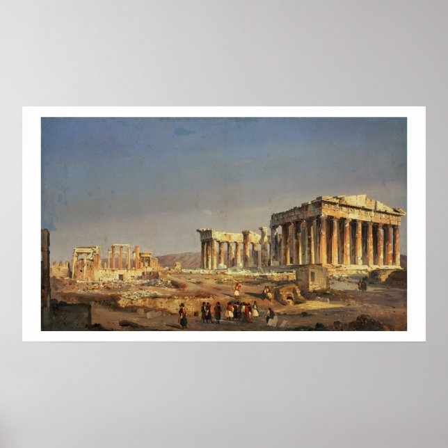 Das Parthenon, 1863 Poster (Vorne)