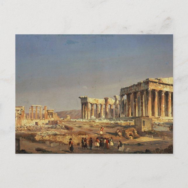 Das Parthenon, 1863 Postkarte (Vorderseite)