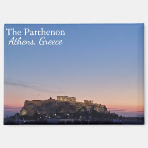 Das Parthenon Griechenland bei Sonnenuntergang Sou Magnet