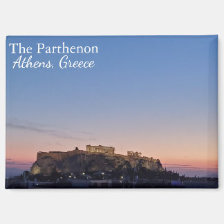 Das Parthenon Griechenland bei Sonnenuntergang Sou Magnet