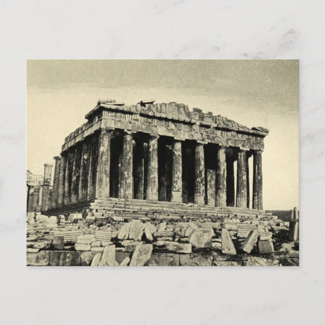 Das Parthenon Postkarte (Vorderseite)