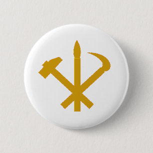Das Party der koreanischen Arbeitskräfte - Button