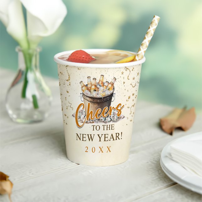 Das Party des Neujahrs Pappbecher (Von Creator hochgeladen)