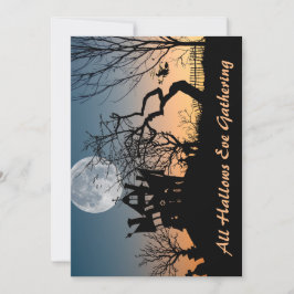 Das Party des Spuk Hauses Einladung