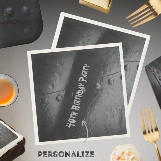 Das Party eines Mannes im Stile eines Schwarzen Me Serviette (Von Creator hochgeladen)