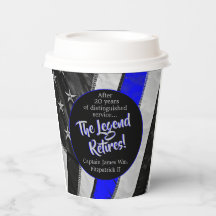 Das Party für das Polizeirezept der Legend Retires