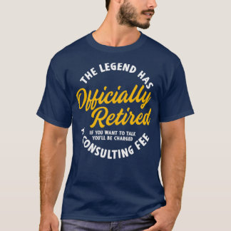Das Party für die Altersvorsorge gibt der Legende T-Shirt