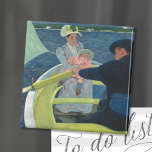 Das Party | Mary Cassatt Magnet<br><div class="desc">Das Boating Party (1893-1894) von der amerikanischen Impressionistin Mary Cassatt. Originelles Kunstwerk ist ein Ölgemälde auf der Leinwand.
Verwenden Sie die Entwurfstools, um einen benutzerdefinierten Text hinzuzufügen oder das Bild zu personalisieren.</div>
