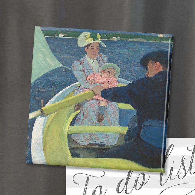 Das Party | Mary Cassatt Magnet (Von Creator hochgeladen)