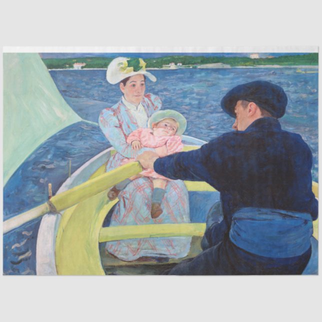 Das Party, Mary Cassatt Seidenpapier (Vorderseite)