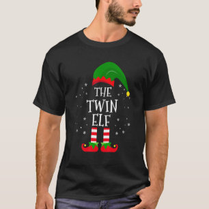 Das Party Pajam von Twin Elf Matching Family T-Shirt