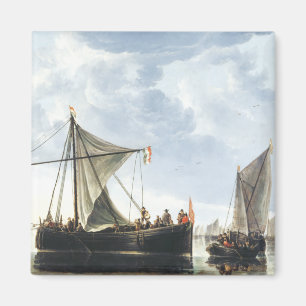 Das Passage Boat Aelbert Cuyp Magnet