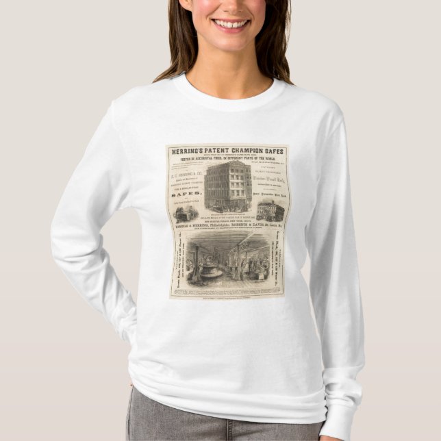 Das Patent-Meister-Safes des Herings T-Shirt (Vorderseite)