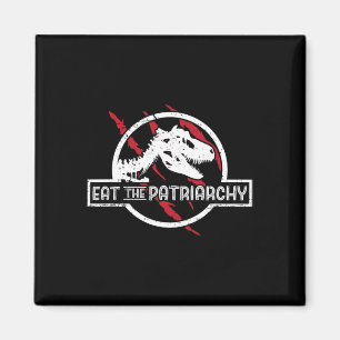 Das Patriarchy Dinosaur Feminist Spaß Sprichwort Magnet