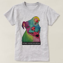 Das PBR der Frauen freiwilliger T - Shirt