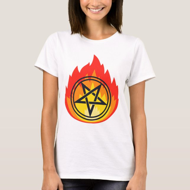 Das Pentagramm T-Shirt (Vorderseite)