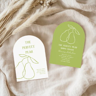 Das perfekte Brautparty aus der Birne Einladung