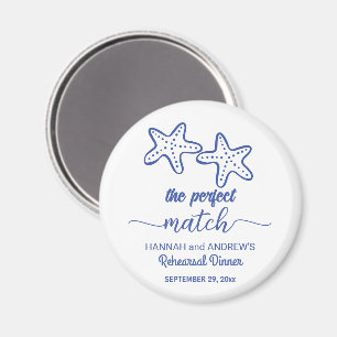 Das perfekte Match Seestern Probeessen Geschenk Magnet