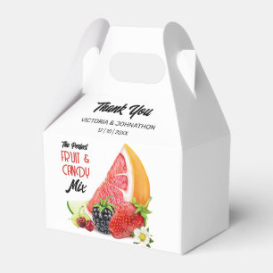 Das perfekte Mix Frucht danke Ihnen für Ihre Hochz Geschenkschachtel