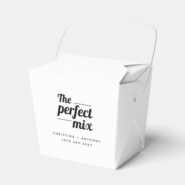 Das perfekte Mix für kühne Schriftart-Snacks Geschenkschachtel (Vorderseite)
