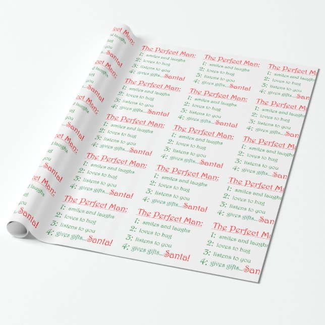 Das perfekte Papier für Menschenverpackungen Geschenkpapier (Ungerollt)