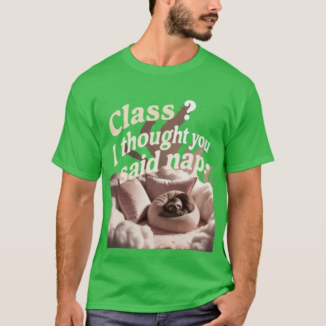 Das perfekte T-Shirt für Nickerchen Liebhaber! T-S (Vorderseite)