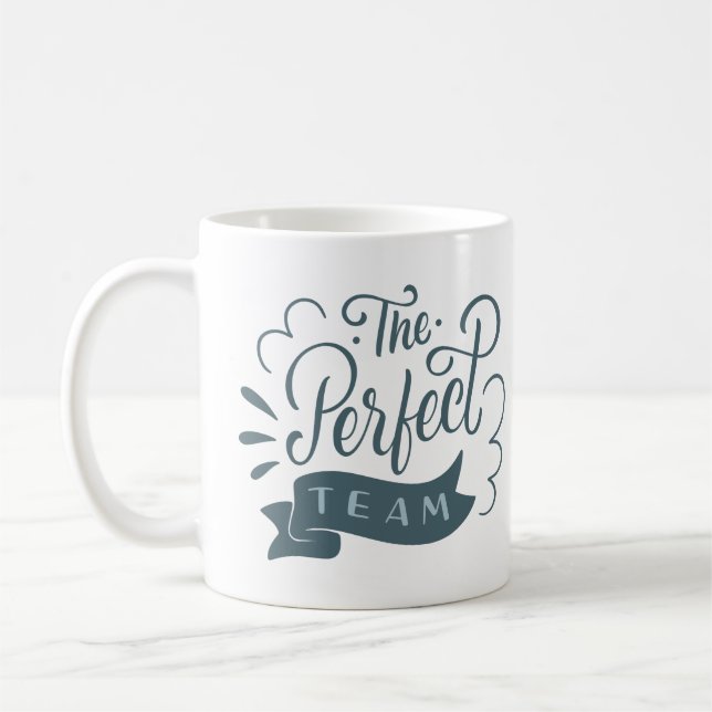 DAS PERFEKTE TEAM KAFFEETASSE (Links)