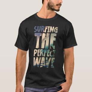 Das perfekte Wellendesign des Inspirationsmeeres T-Shirt