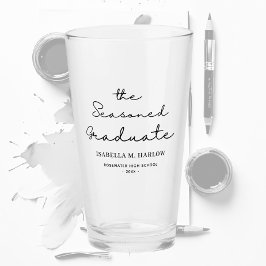 Das Personalisierte des besaiteten Abschlusses Glas