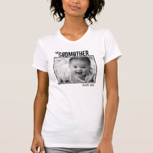 Das Personalisierte Foto und der Name der Gottesmu T-Shirt
