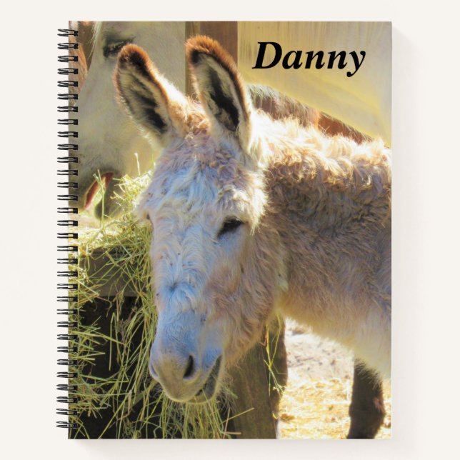Das Personalisiertste Donkey-Notebook aller Zeiten Notizbuch (Vorderseite)