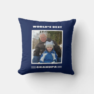 Das Personalisiertste Opa Custom Foto der Welt Kissen