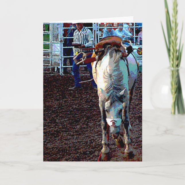 Das Pferd hat diese Runde gewonnen Karte (Vorderseite)