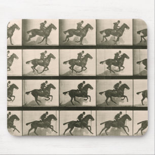 Das Pferd in Motion Early Vintag Motion Picture Mousepad