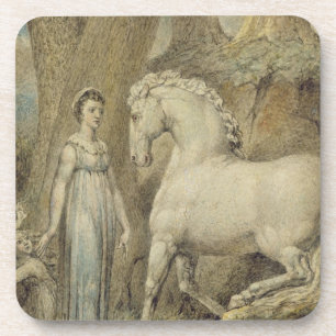 Das Pferd, von "Balladen Williams Hayleys", c.1805 Untersetzer
